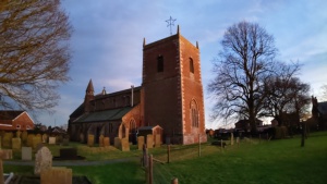 December: St. Andrew's Church, Butterwick&nbsp;Select this image to see a larger version. 