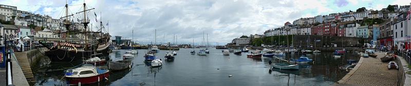 Brixham Harbour, June 2016 <c> Tim Hill&nbsp;Select this image to see a larger version. 